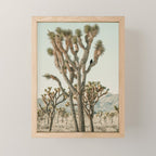 Joshua Tree With Crow - Modern Fine Art Photograph Mini Art Print Gallery Image 1
