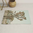 Joshua Tree With Crow - Modern Fine Art Photograph Rug Gallery Image 1