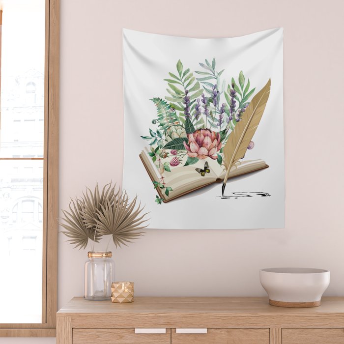 Book 1 Wall Tapestry Gallery Image 2