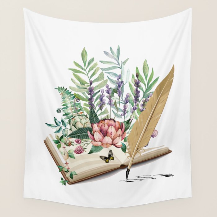 Book 1 Wall Tapestry Gallery Image 4