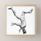 Free Fall NOODDOOD Mini Art Print Gallery Image 1