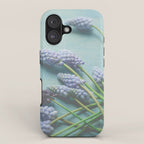 Blue Flowers iPhone Case Gallery Image 1