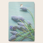 Blue Flowers Cutting Board Gallery Image 1