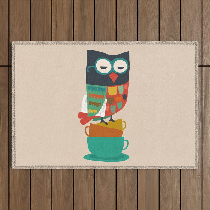 Morning Owl Outdoor Rug Gallery Image 1