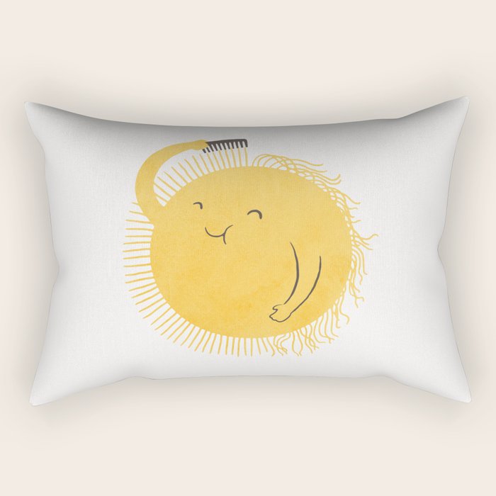 Good Morning, Sunshine Rectangular Pillow Gallery Image 1