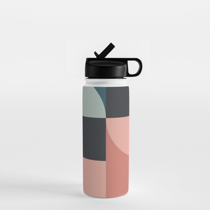 Abstract Geometric 07 Water Bottle Gallery Image 1