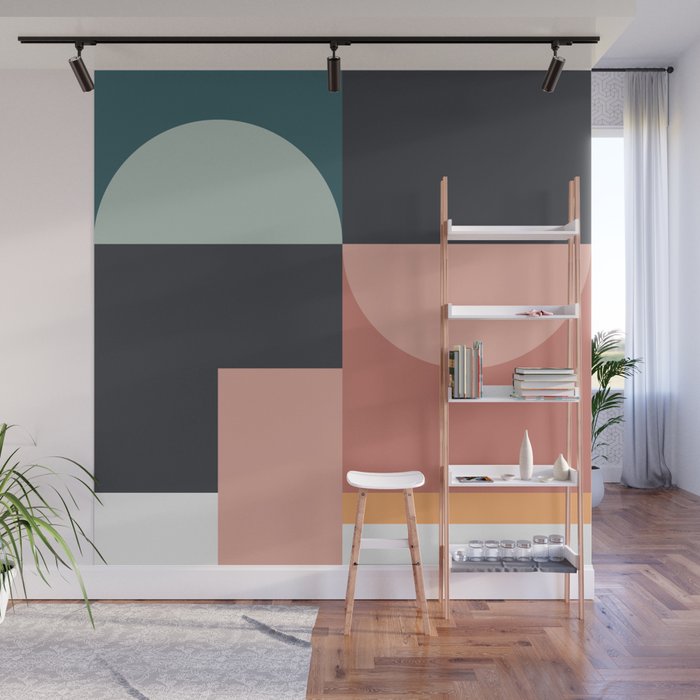 Abstract Geometric 07 Wall Mural Gallery Image 1