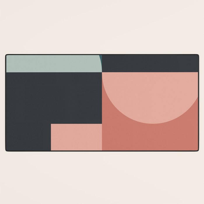 Abstract Geometric 07 Desk Mat Gallery Image 3