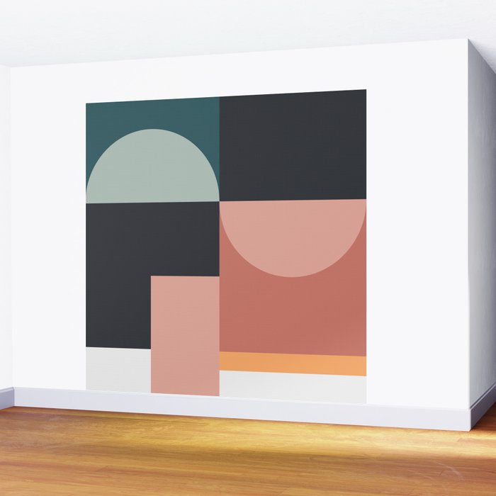 Abstract Geometric 07 Wall Mural Gallery Image 2