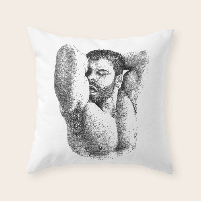 Kale NOODDOOD Throw Pillow Gallery Image 6
