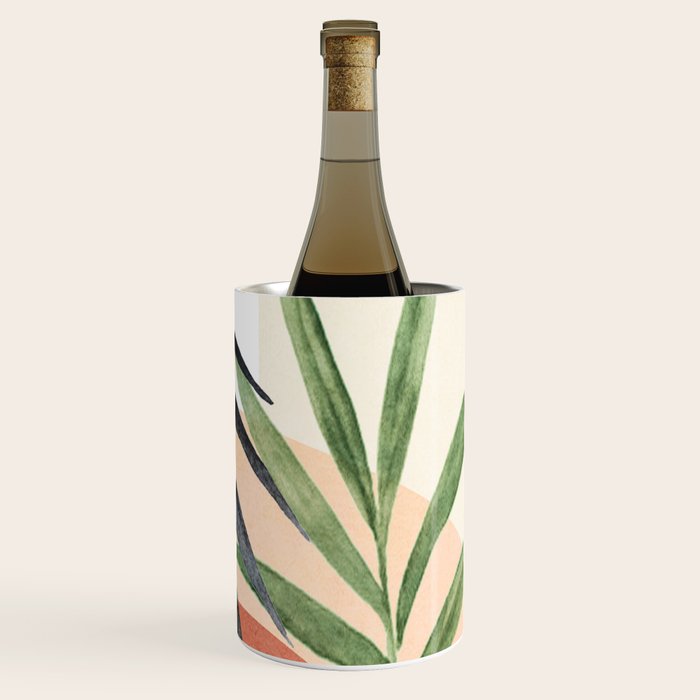 Abstract Tropical Art VI Wine Chiller Gallery Image 3