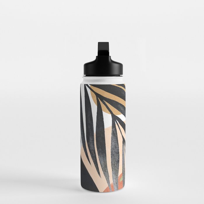 Abstract Tropical Art VI Water Bottle Gallery Image 3