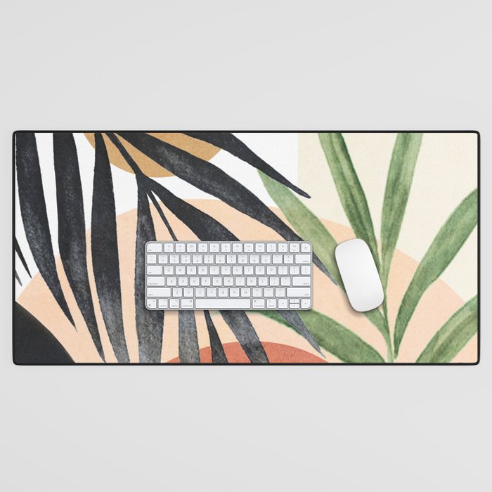 Abstract Tropical Art VI Desk Mat Gallery Image 1