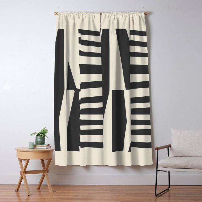 Geometrical Play 9 Window Curtain Gallery Image 1