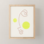 Sunny Face | Neon Mini Art Print Gallery Image 1
