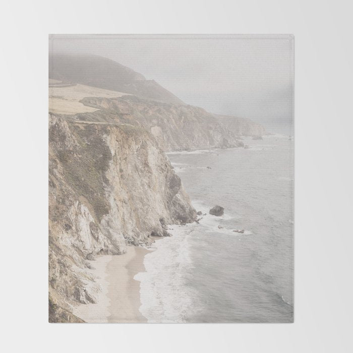 Big Sur California Throw Blanket Gallery Image 2
