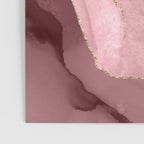 Blush Marble Art Landscape Poster Gallery Image 3