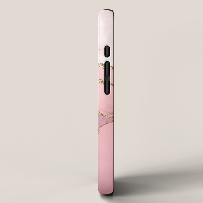 Blush Marble Art Landscape iPhone Case Gallery Image 2