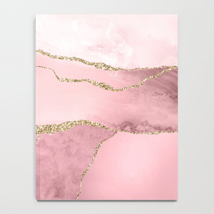 Blush Marble Art Landscape Notebook Gallery Image 4