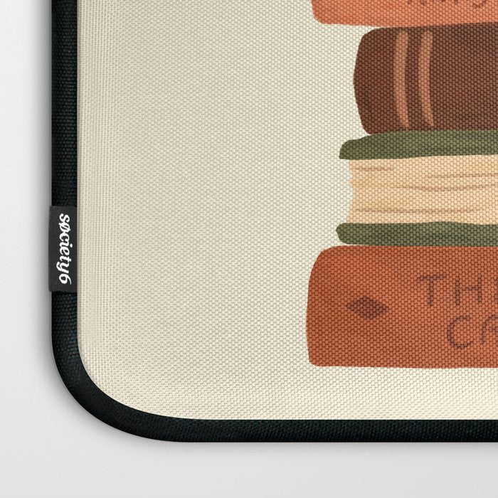 Mouse's Book Pile Laptop Sleeve Gallery Image 3