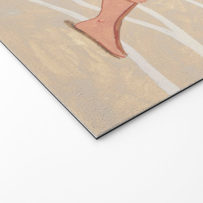 Women by the Sea Modern Beach Illustration Welcome Mat Gallery Image 2