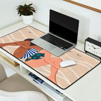 Women by the Sea Modern Beach Illustration Desk Mat Gallery Image 2