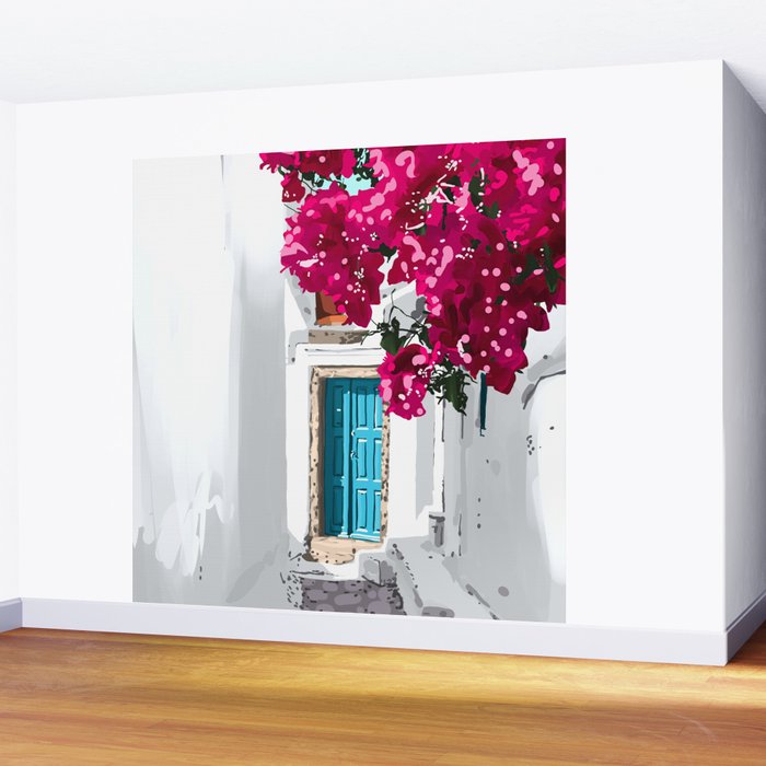 Greek Hideout Wall Mural Gallery Image 2