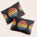 Retro Stripes Circle - Enko Pillow Sham Gallery Image 3