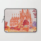 Botanical Sagrada Familia Laptop Sleeve Gallery Image 1