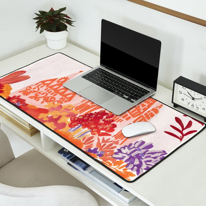 Botanical Sagrada Familia Desk Mat Gallery Image 2
