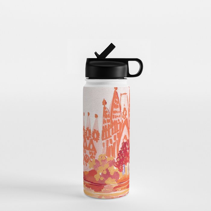 Botanical Sagrada Familia Water Bottle Gallery Image 1