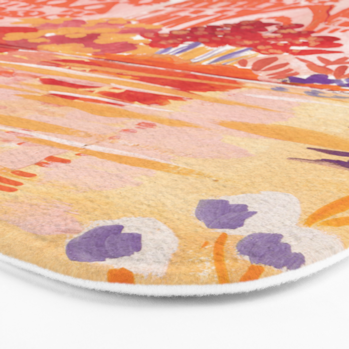 Botanical Sagrada Familia Bath Mat Gallery Image 3