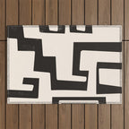 Minimal Abstract Art 69 Outdoor Rug Gallery Image 1