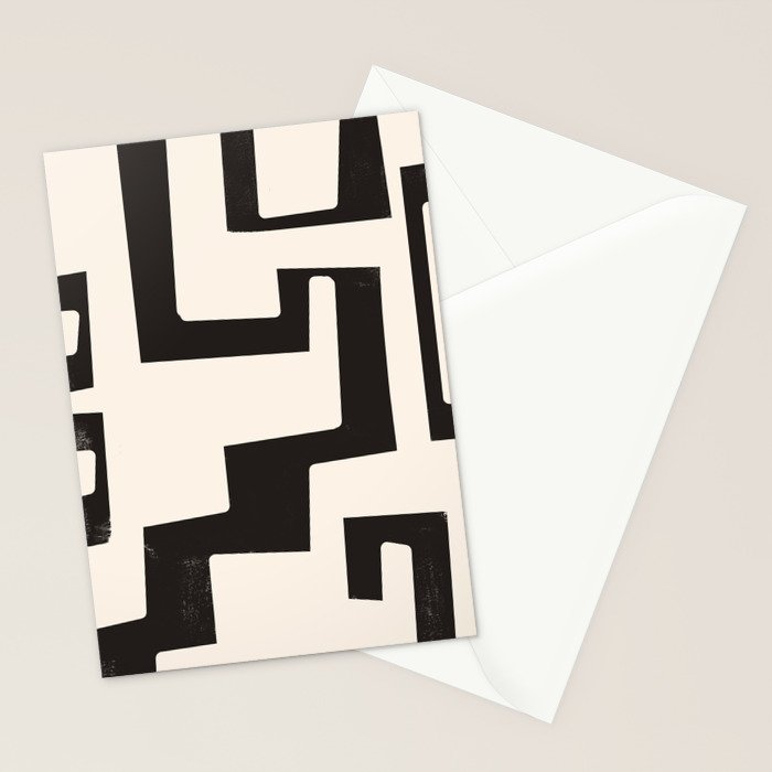 Minimal Abstract Art 69 Stationery Card Gallery Image 2