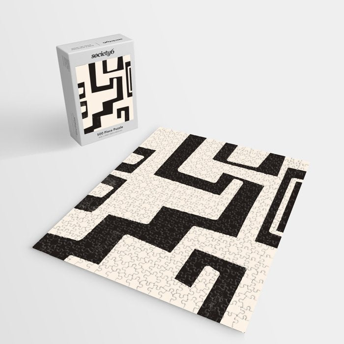 Minimal Abstract Art 69 Jigsaw Puzzle Gallery Image 2