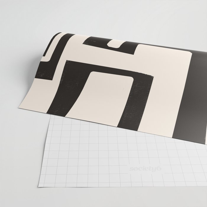 Minimal Abstract Art 69 Wrapping Paper Gallery Image 2