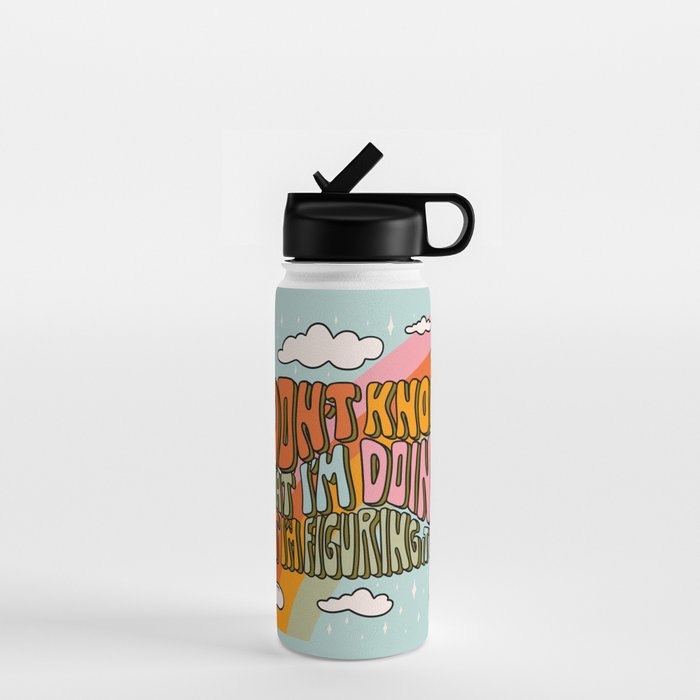 Don't Know What I'm Doing Water Bottle Gallery Image 1