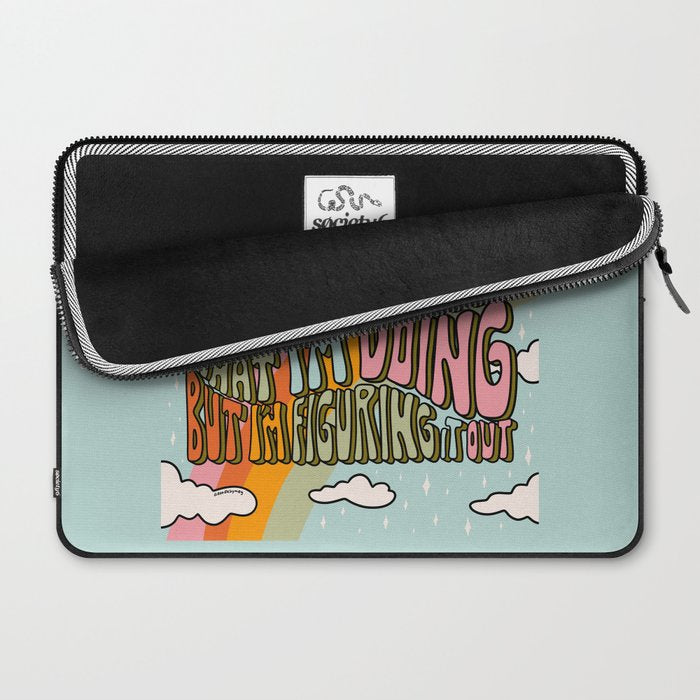 Don't Know What I'm Doing Laptop Sleeve Gallery Image 2