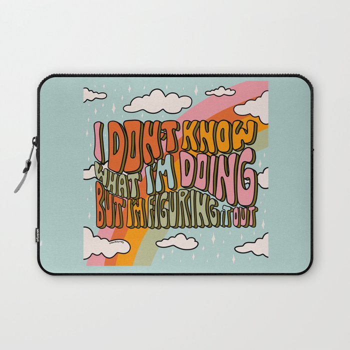 Don't Know What I'm Doing Laptop Sleeve Gallery Image 1
