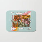 Don't Know What I'm Doing Bath Mat Gallery Image 1