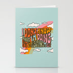 Don't Know What I'm Doing Stationery Card Gallery Image 2