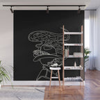 Love or Die Tryin' Cowhand - Black & White Wall Mural Gallery Image 1