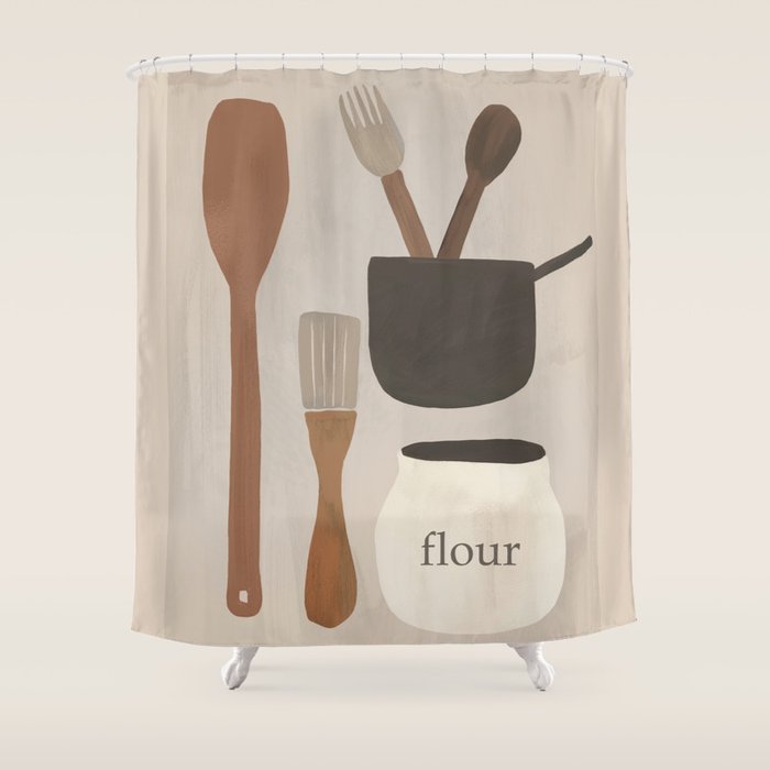 Kitchen Still Life I Shower Curtain Gallery Image 1