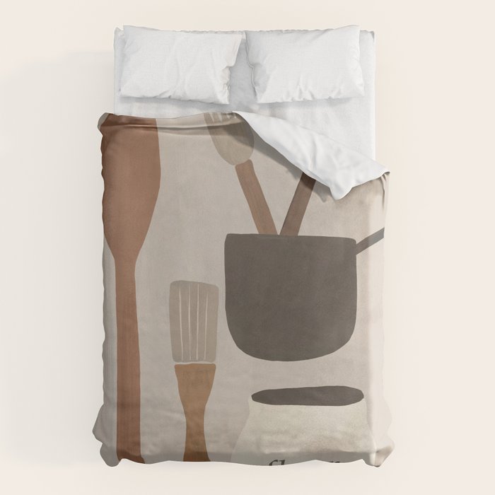 Kitchen Still Life I Duvet Cover Gallery Image 6