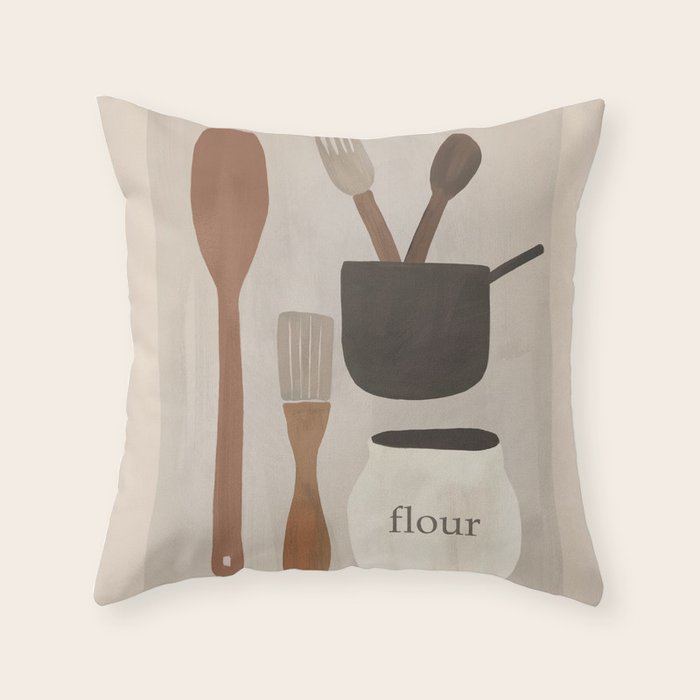 Kitchen Still Life I Throw Pillow Gallery Image 6