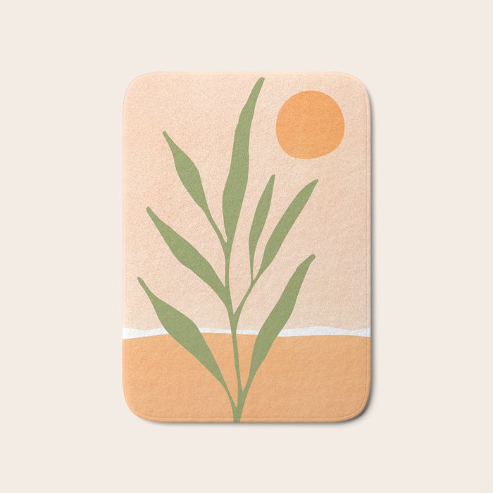 Southwest Sunrise Abstract Landscape Bath Mat Gallery Image 1