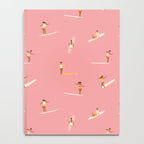 Surf girls in pink Notebook Gallery Image 4