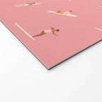 Surf girls in pink Welcome Mat Gallery Image 2