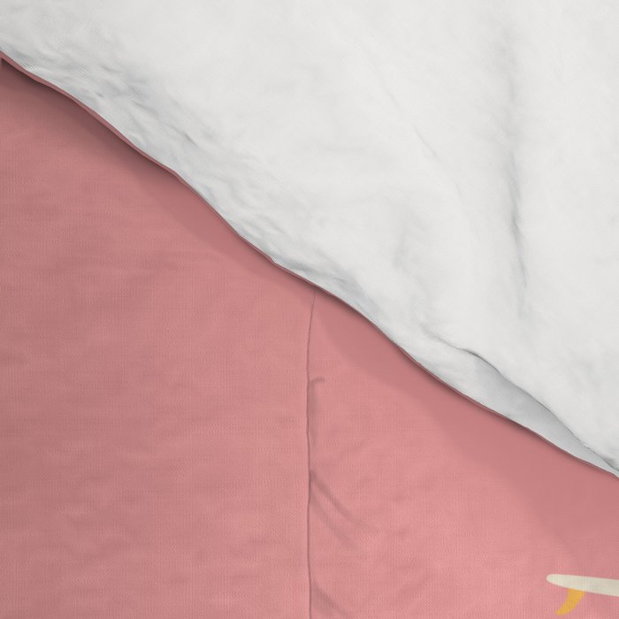 Surf girls in pink Comforter Gallery Image 4