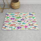 Colorful Christmas Trees Rug Gallery Image 1